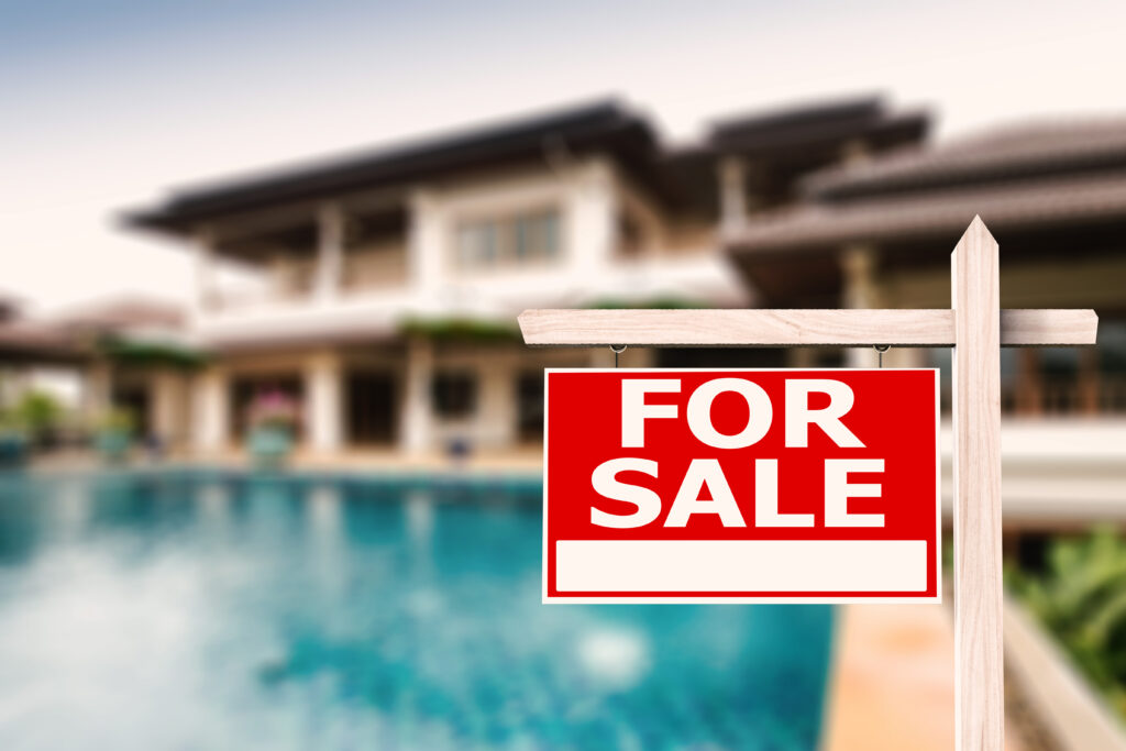 What are the main reasons for selling property at the moment.