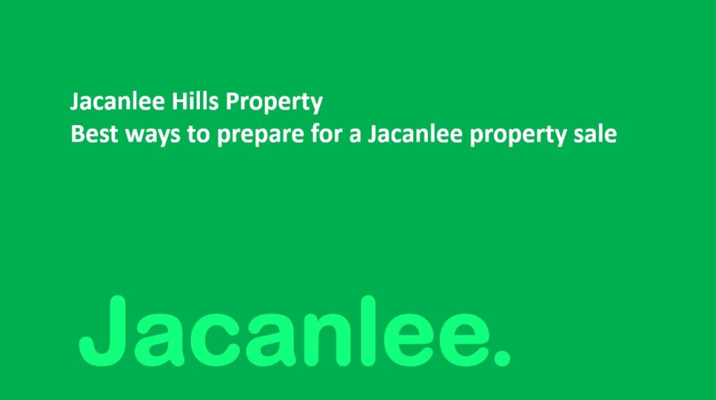 Jacanlee property valuation. Estate agent Jacanlee